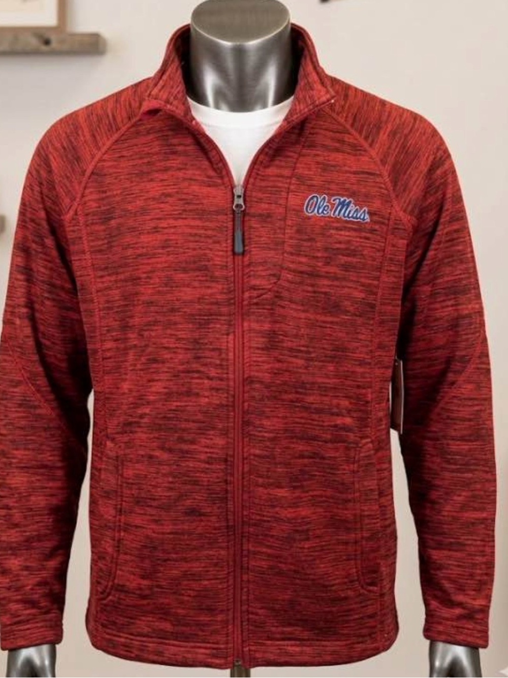 Ole Miss Rebels Full-Zip Jacket G-III Sports Size 2XL Ladies